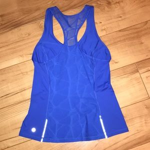 Lululemon Tank with floral mesh